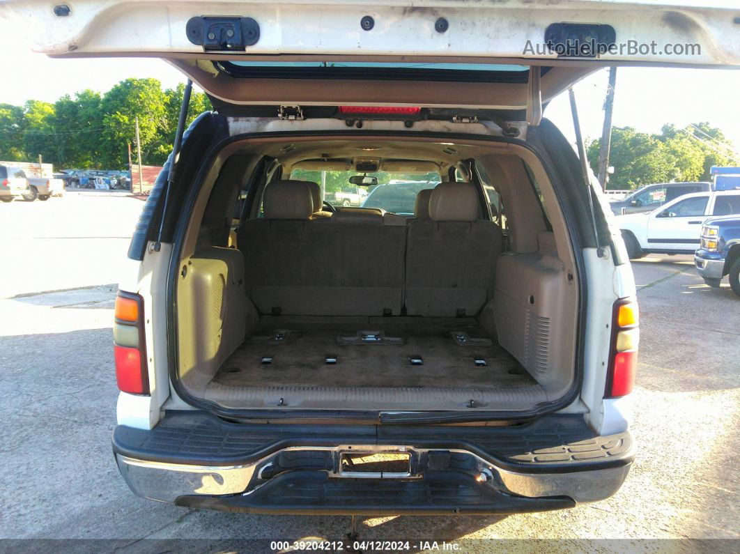 2004 Chevrolet Tahoe Lt White vin: 1GNEK13Z84R155825