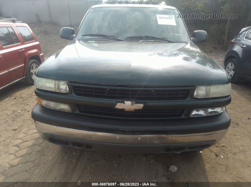 2004 Chevrolet Tahoe Z71 Green vin: 1GNEK13Z84R160684