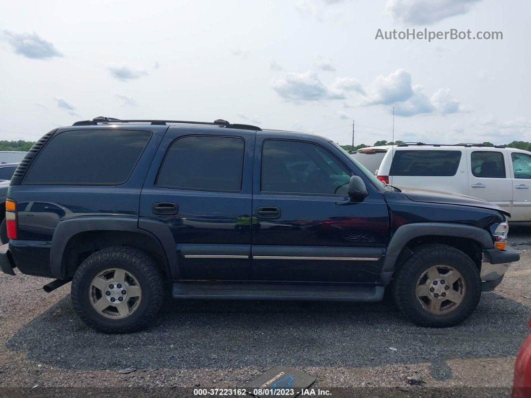 2004 Chevrolet Tahoe Ls Dark Blue vin: 1GNEK13Z84R198092