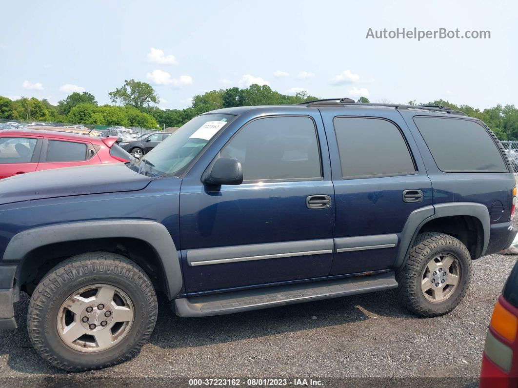 2004 Chevrolet Tahoe Ls Dark Blue vin: 1GNEK13Z84R198092