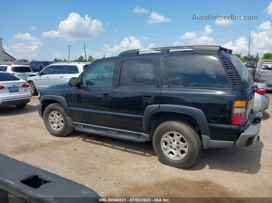 2004 Chevrolet Tahoe Z71 Black vin: 1GNEK13Z84R204926