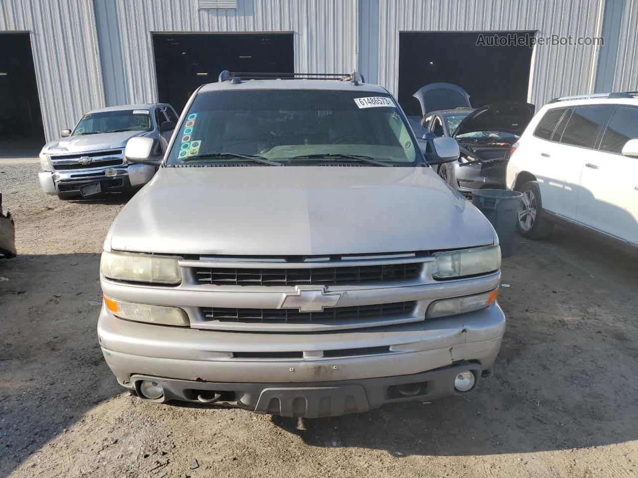 2004 Chevrolet Tahoe K1500 Beige vin: 1GNEK13Z94R123109