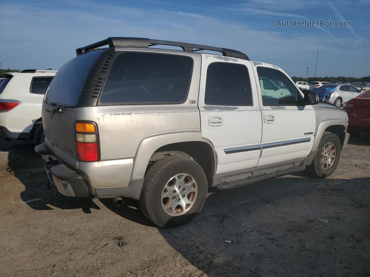 2004 Chevrolet Tahoe K1500 Beige vin: 1GNEK13Z94R123109