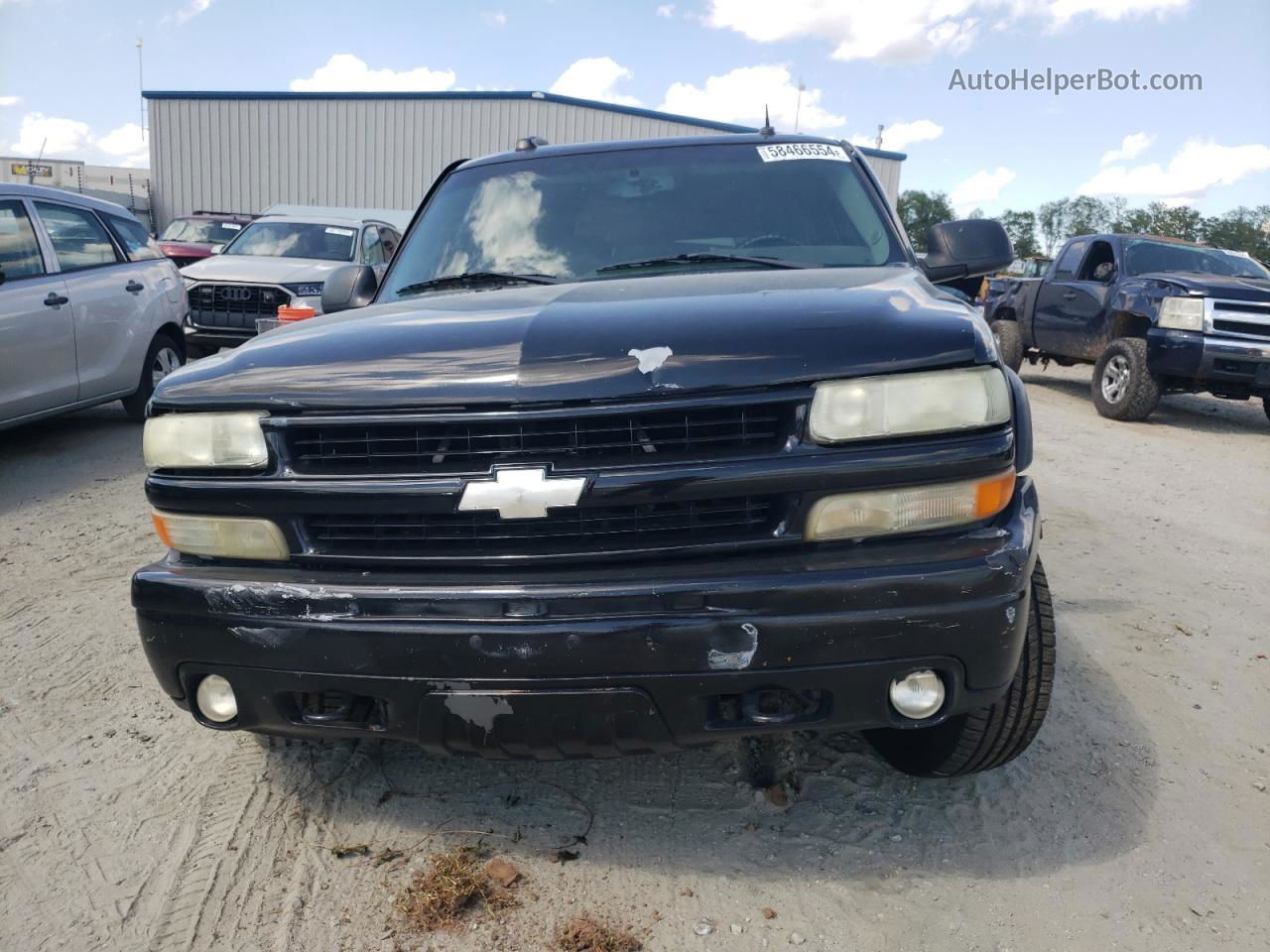 2004 Chevrolet Tahoe K1500 Black vin: 1GNEK13Z94R184119