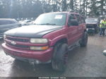 2004 Chevrolet Tahoe Z71 Maroon vin: 1GNEK13Z94R221119