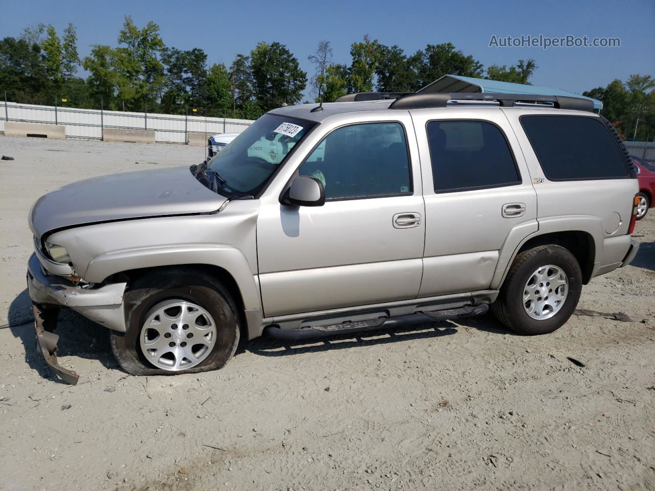 2004 Chevrolet Tahoe K1500 Gold vin: 1GNEK13Z94R318871