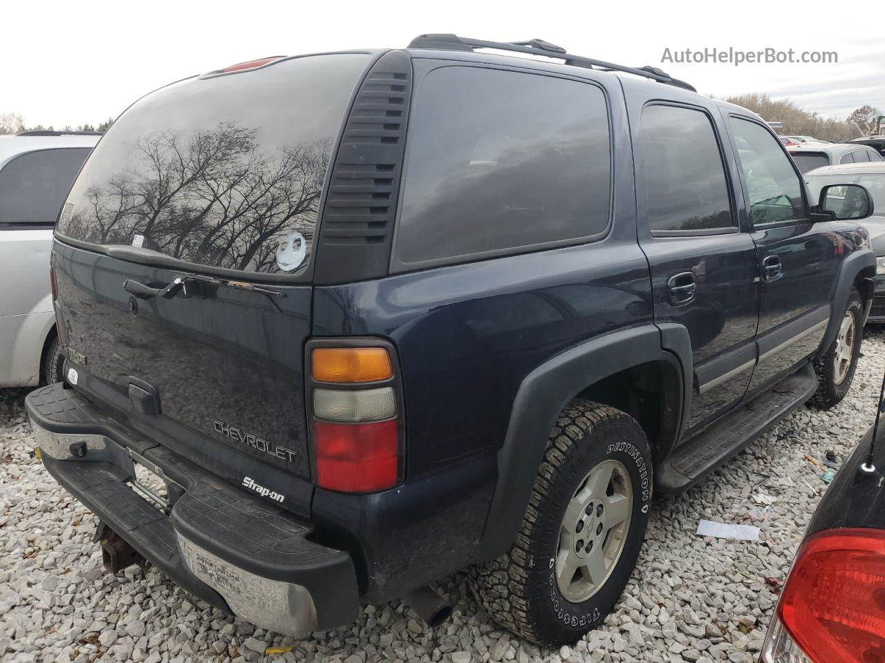 2004 Chevrolet Tahoe K1500 Blue vin: 1GNEK13ZX4J326301