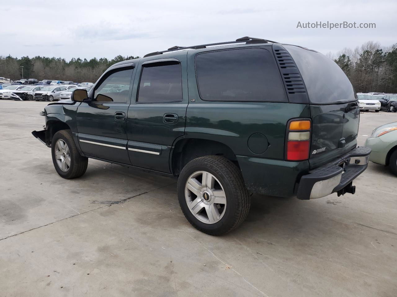 2004 Chevrolet Tahoe K1500 Green vin: 1GNEK13ZX4R161156