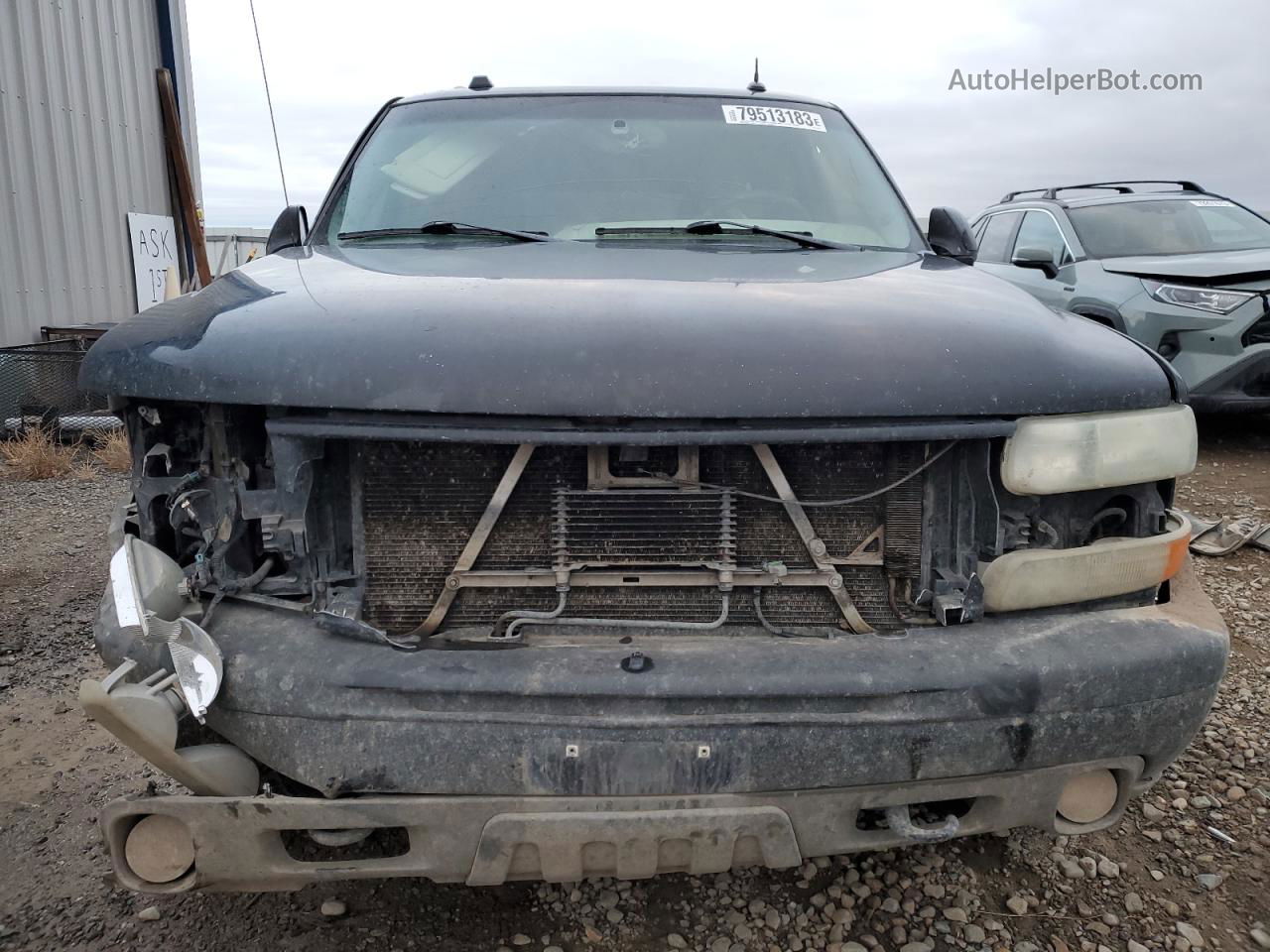 2004 Chevrolet Tahoe K1500 Black vin: 1GNEK13ZX4R322315