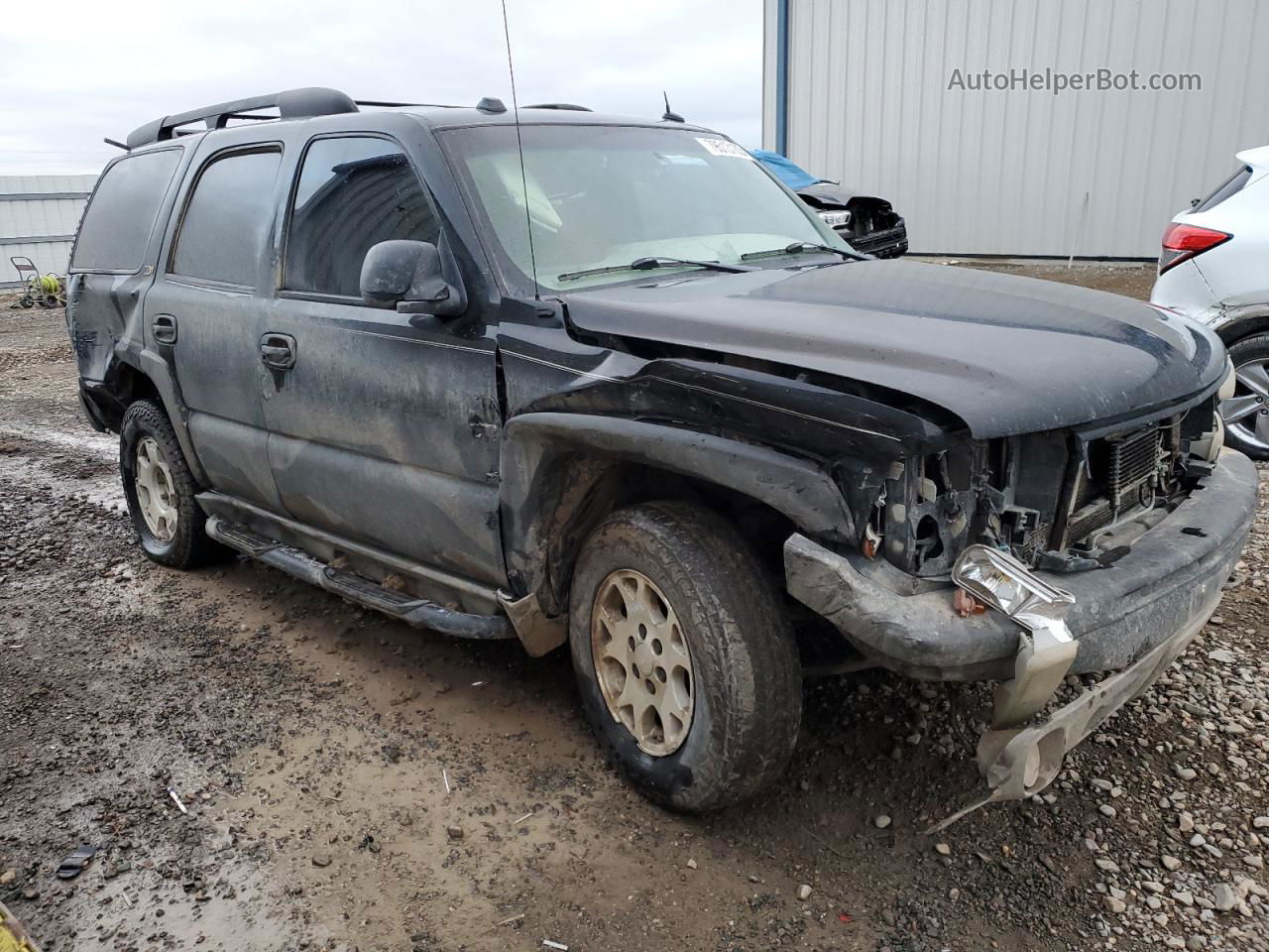 2004 Chevrolet Tahoe K1500 Black vin: 1GNEK13ZX4R322315