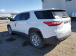 2020 Chevrolet Traverse Ls White vin: 1GNERFKW0LJ204416