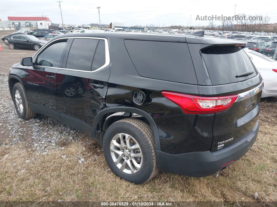 2020 Chevrolet Traverse Fwd Ls Черный vin: 1GNERFKW0LJ310428