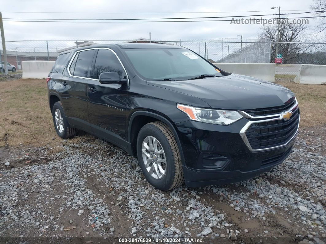 2020 Chevrolet Traverse Fwd Ls Черный vin: 1GNERFKW0LJ310428