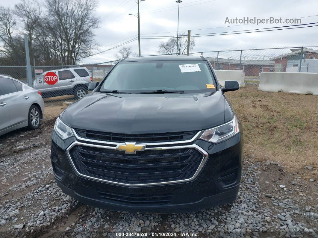 2020 Chevrolet Traverse Fwd Ls Black vin: 1GNERFKW0LJ310428