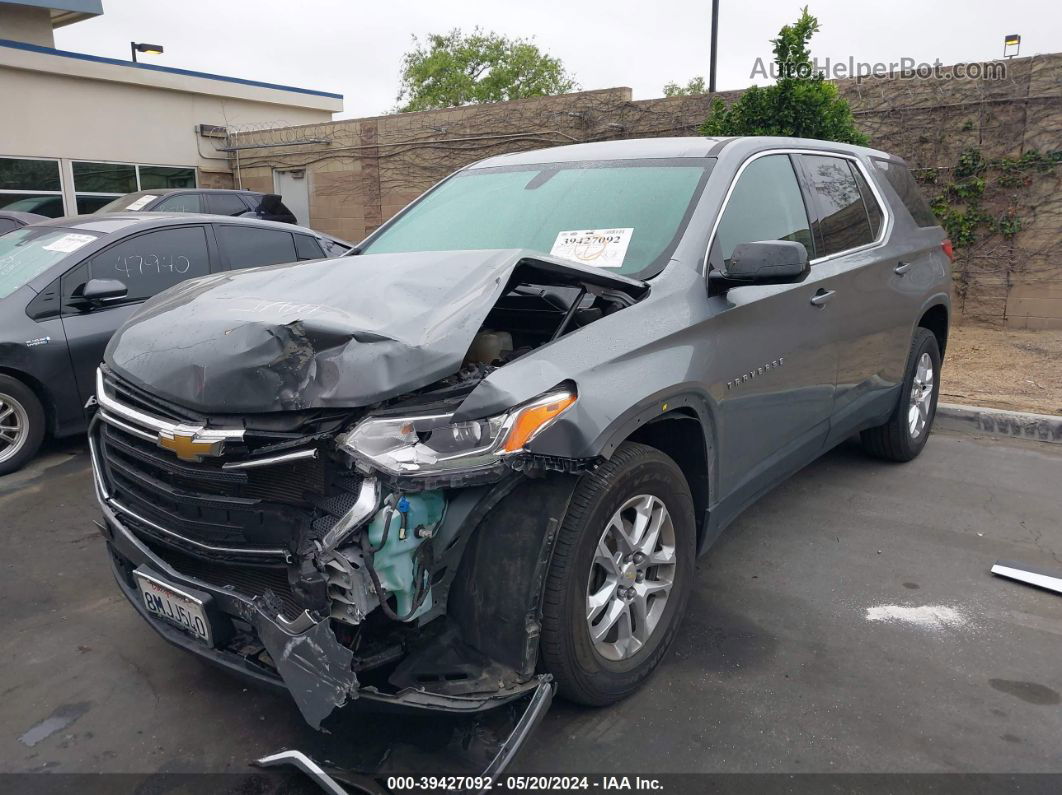 2020 Chevrolet Traverse Fwd Ls Gray vin: 1GNERFKW1LJ115194