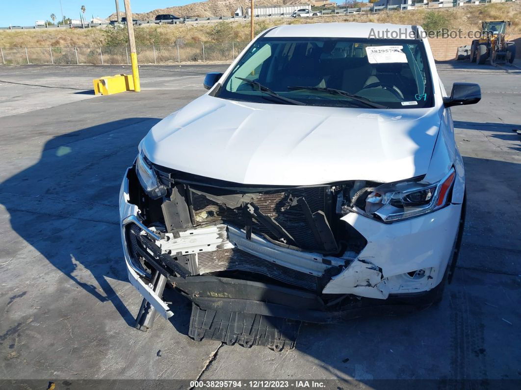 2020 Chevrolet Traverse Fwd Ls White vin: 1GNERFKW1LJ240583