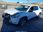 2020 Chevrolet Traverse Fwd Ls White vin: 1GNERFKW1LJ240583