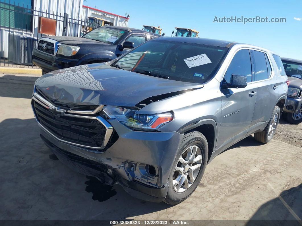 2020 Chevrolet Traverse Fwd Ls Gray vin: 1GNERFKW2LJ181141