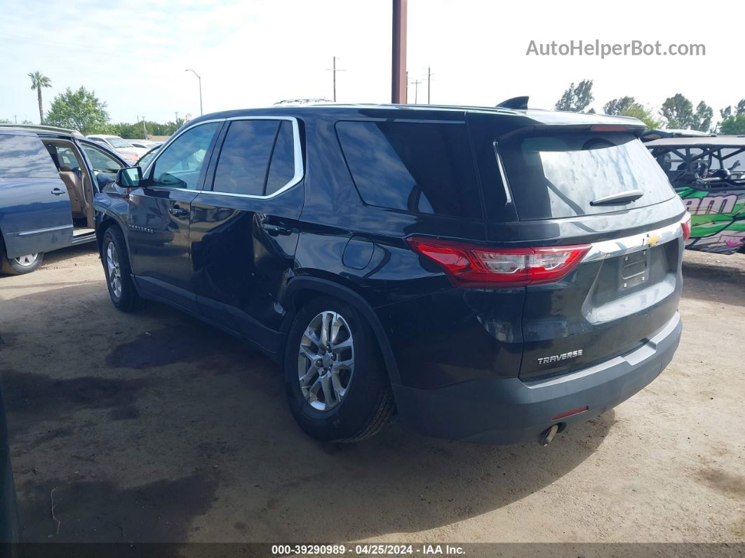 2020 Chevrolet Traverse Fwd Ls Black vin: 1GNERFKW3LJ134894