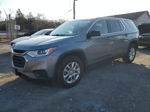 2020 Chevrolet Traverse Ls Gray vin: 1GNERFKW3LJ276422