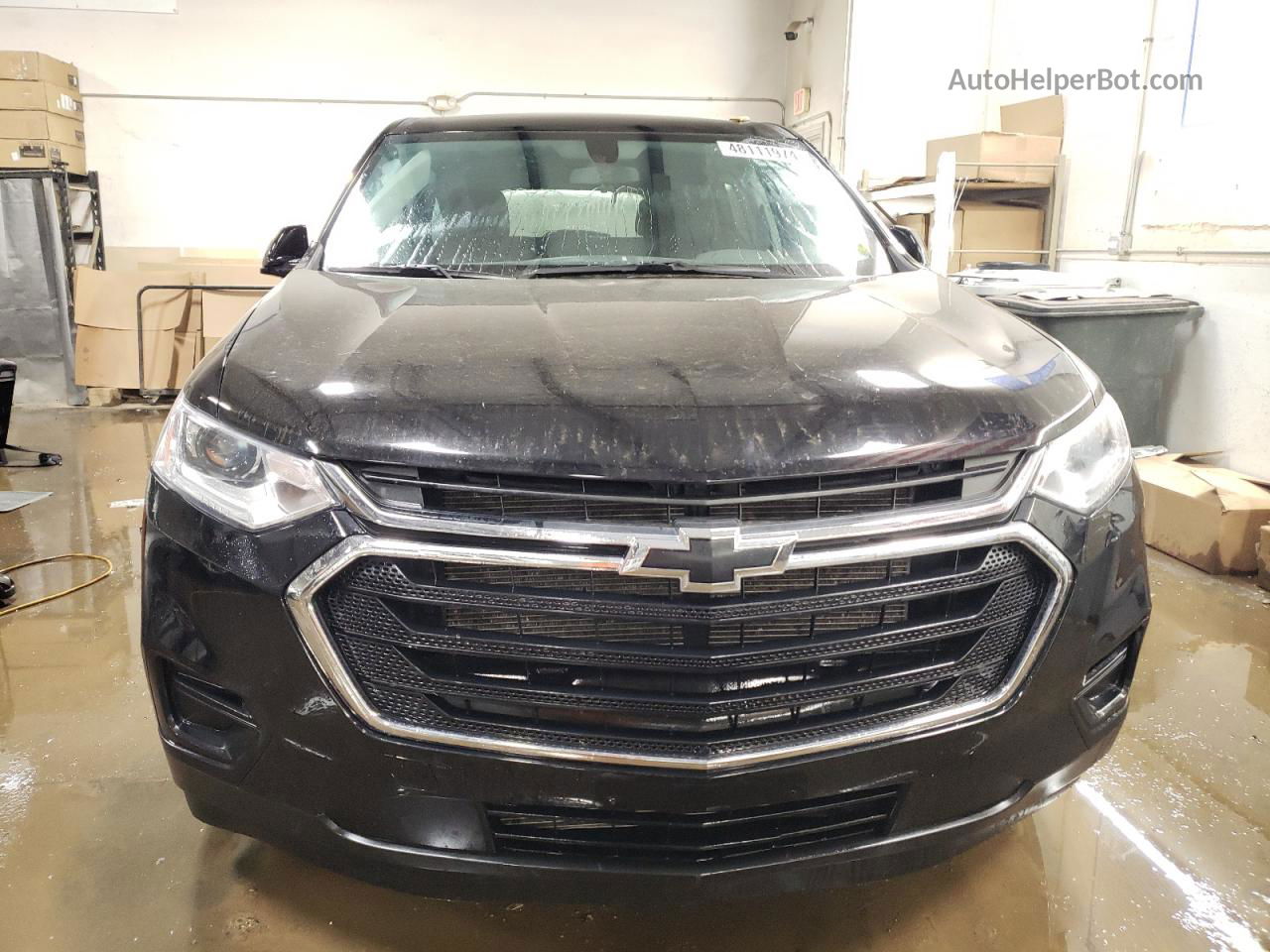 2020 Chevrolet Traverse Ls Black vin: 1GNERFKW4LJ214236