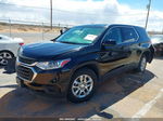 2020 Chevrolet Traverse Fwd Ls Black vin: 1GNERFKW4LJ268250