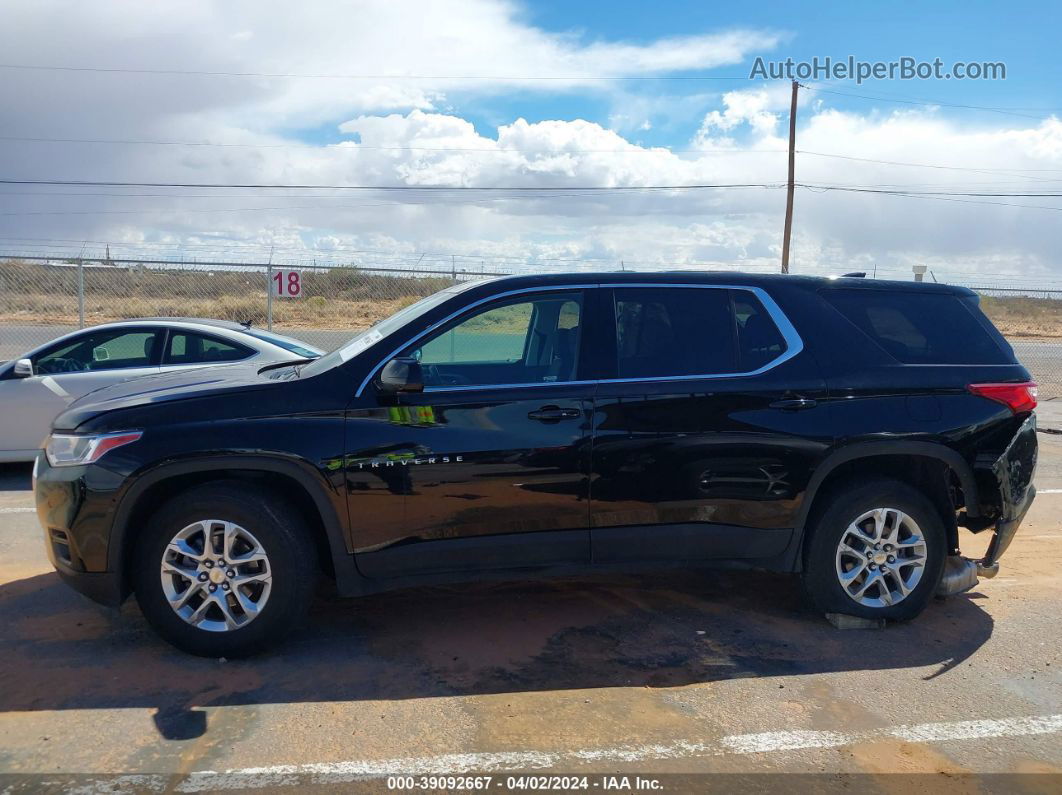 2020 Chevrolet Traverse Fwd Ls Black vin: 1GNERFKW4LJ268250