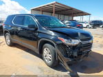 2020 Chevrolet Traverse Fwd Ls Black vin: 1GNERFKW4LJ268250