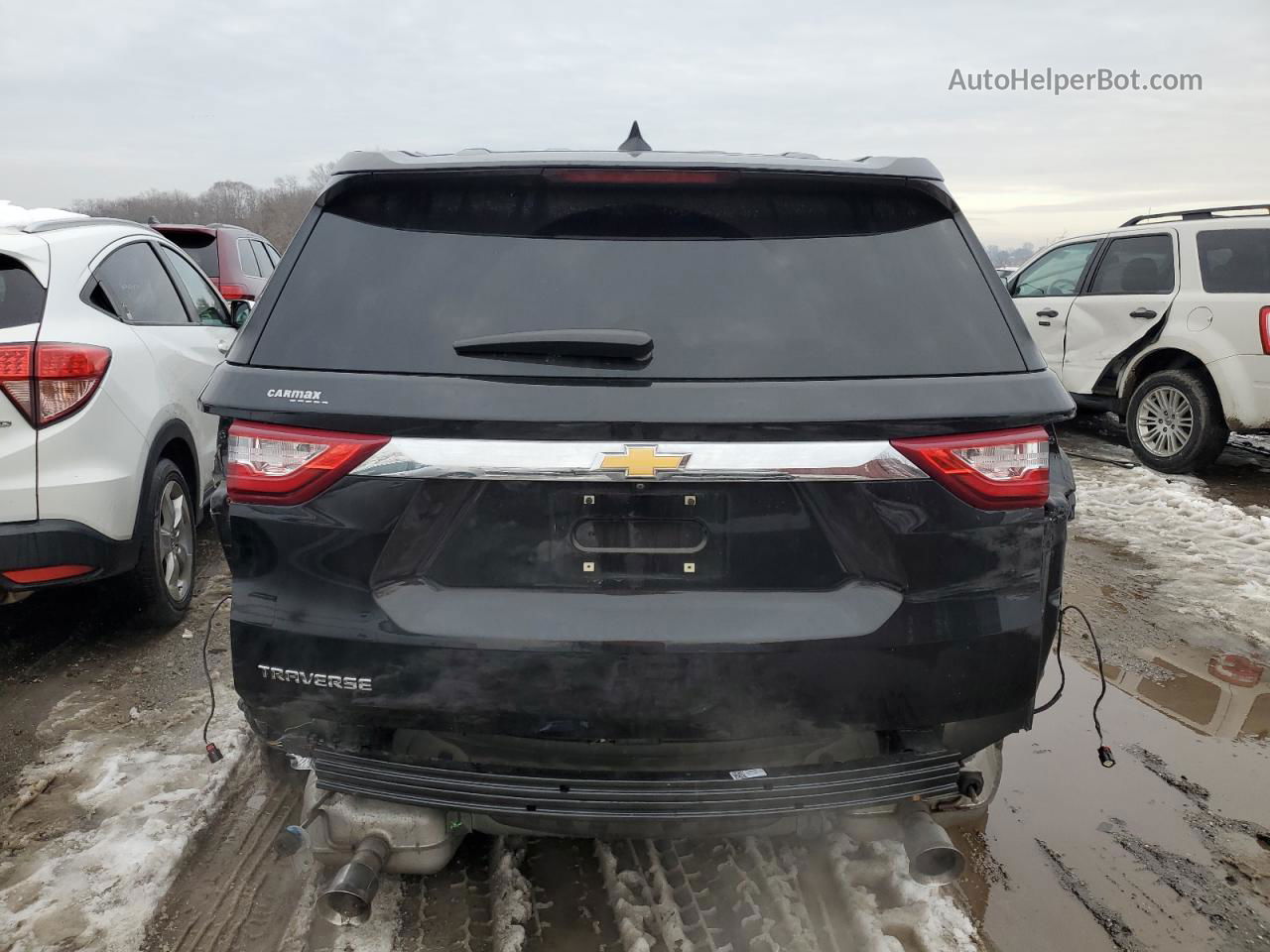 2020 Chevrolet Traverse Ls Черный vin: 1GNERFKW5LJ114212