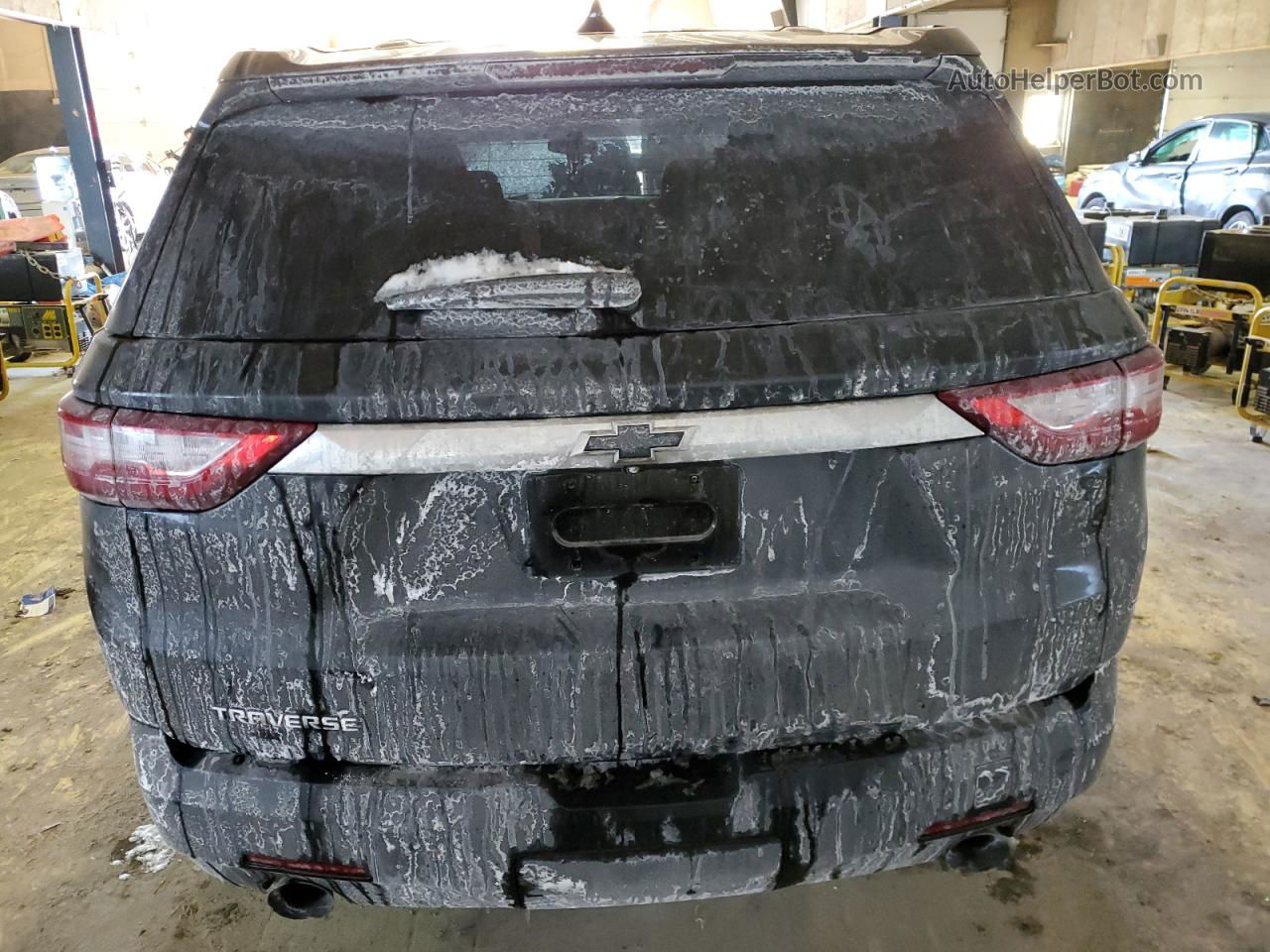 2020 Chevrolet Traverse Ls Black vin: 1GNERFKW5LJ262070