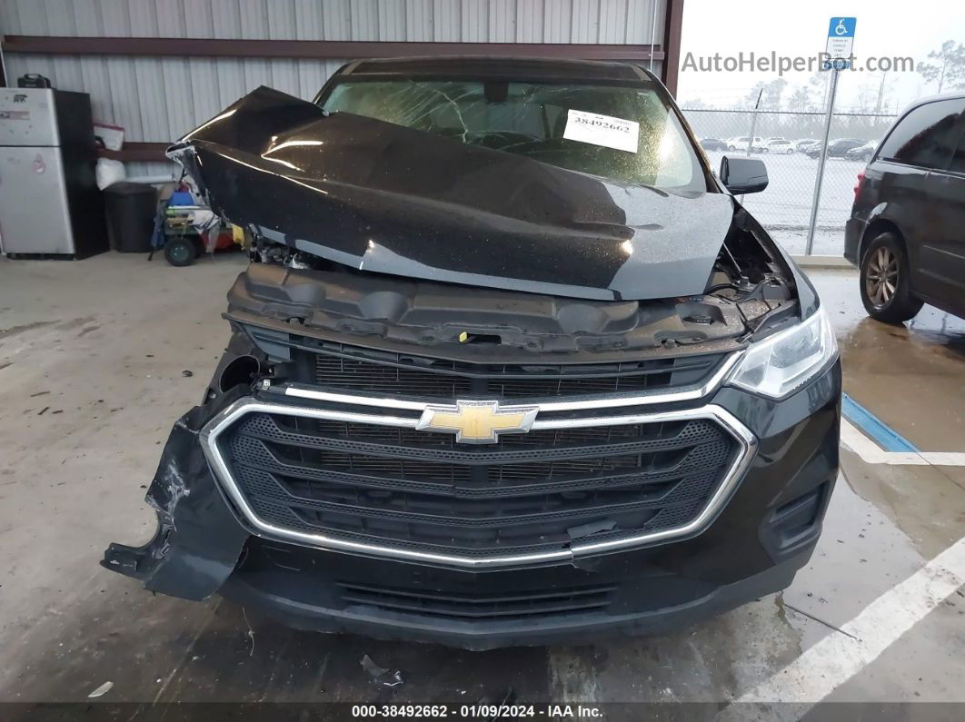 2020 Chevrolet Traverse Fwd Ls Черный vin: 1GNERFKW5LJ298874