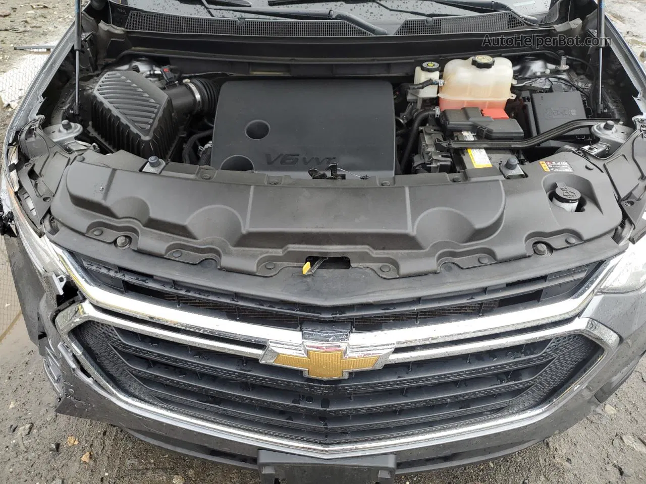 2020 Chevrolet Traverse Ls Gray vin: 1GNERFKW7LJ153450