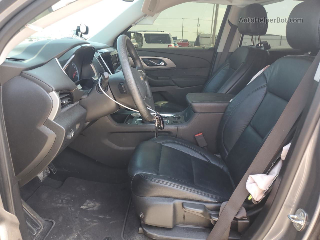 2020 Chevrolet Traverse Ls Gray vin: 1GNERFKW7LJ193382