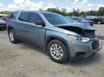 2020 Chevrolet Traverse Ls Gray vin: 1GNERFKW7LJ265553