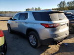 2020 Chevrolet Traverse Ls Silver vin: 1GNERFKW8LJ100353