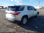 2020 Chevrolet Traverse Fwd Ls Silver vin: 1GNERFKWXLJ116098