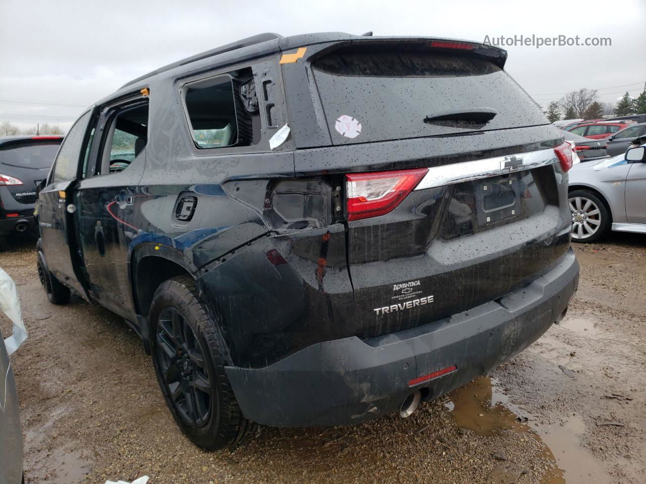 2020 Chevrolet Traverse Lt Black vin: 1GNERGKW0LJ159726