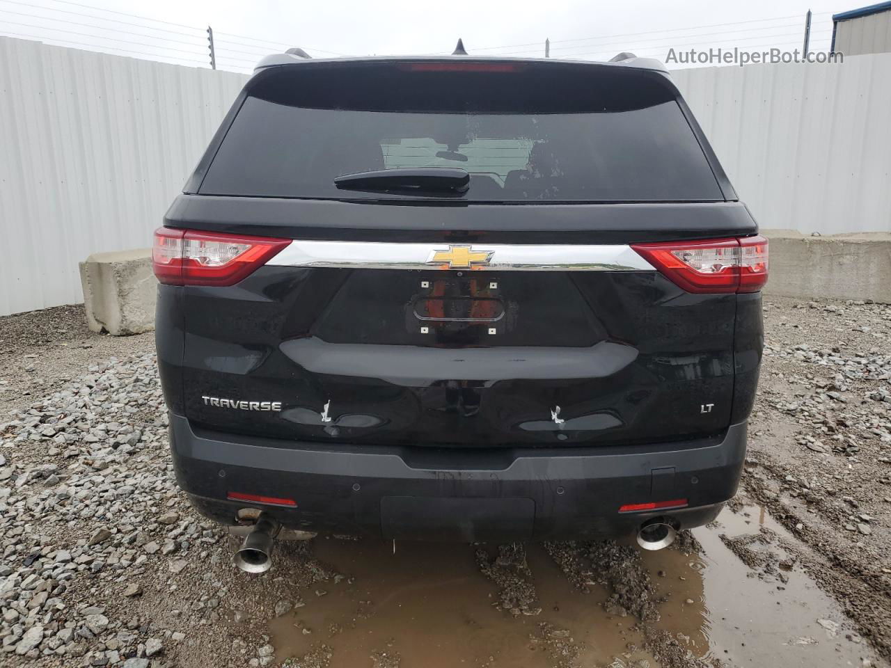 2020 Chevrolet Traverse Lt Черный vin: 1GNERGKW0LJ159905