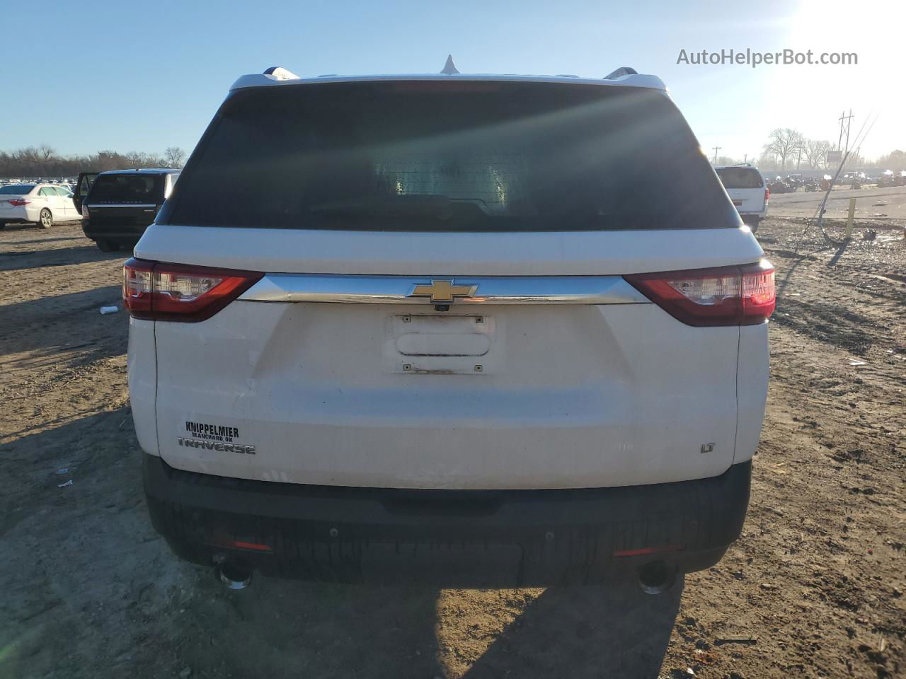 2020 Chevrolet Traverse Lt Белый vin: 1GNERGKW0LJ230942