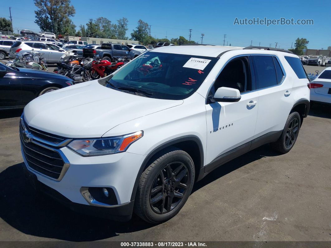 2020 Chevrolet Traverse Lt Cloth White vin: 1GNERGKW0LJ296181