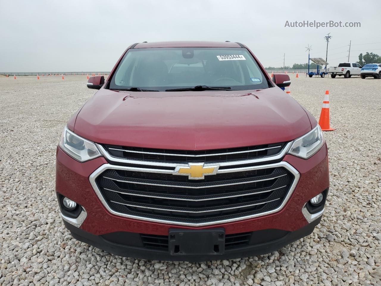 2020 Chevrolet Traverse Lt Red vin: 1GNERGKW0LJ305641