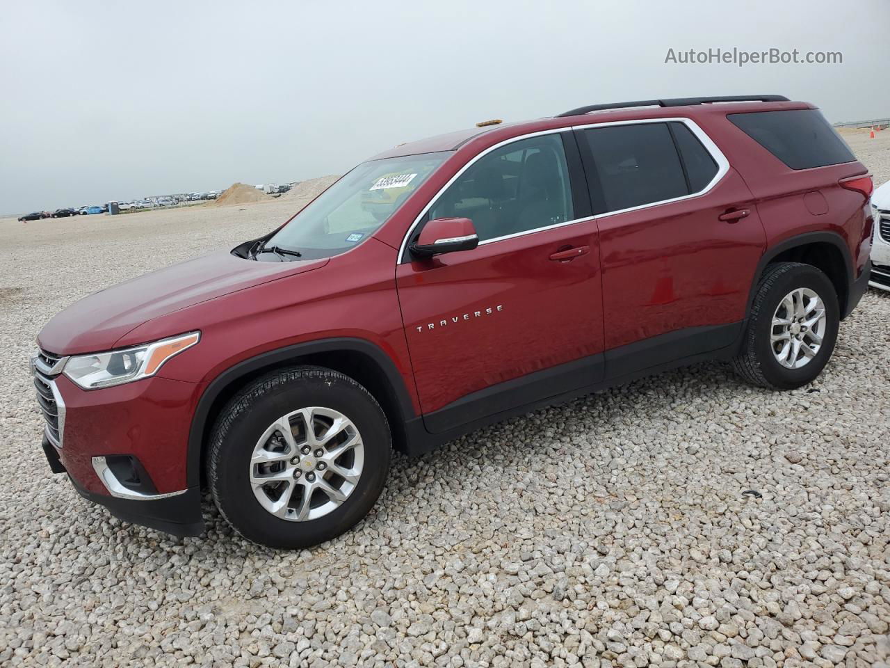 2020 Chevrolet Traverse Lt Red vin: 1GNERGKW0LJ305641