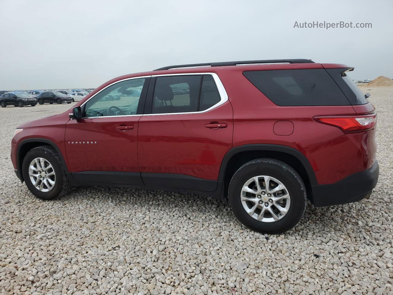 2020 Chevrolet Traverse Lt Red vin: 1GNERGKW0LJ305641