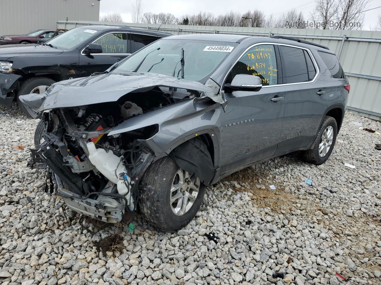 2020 Chevrolet Traverse Lt Угольный vin: 1GNERGKW4LJ228174