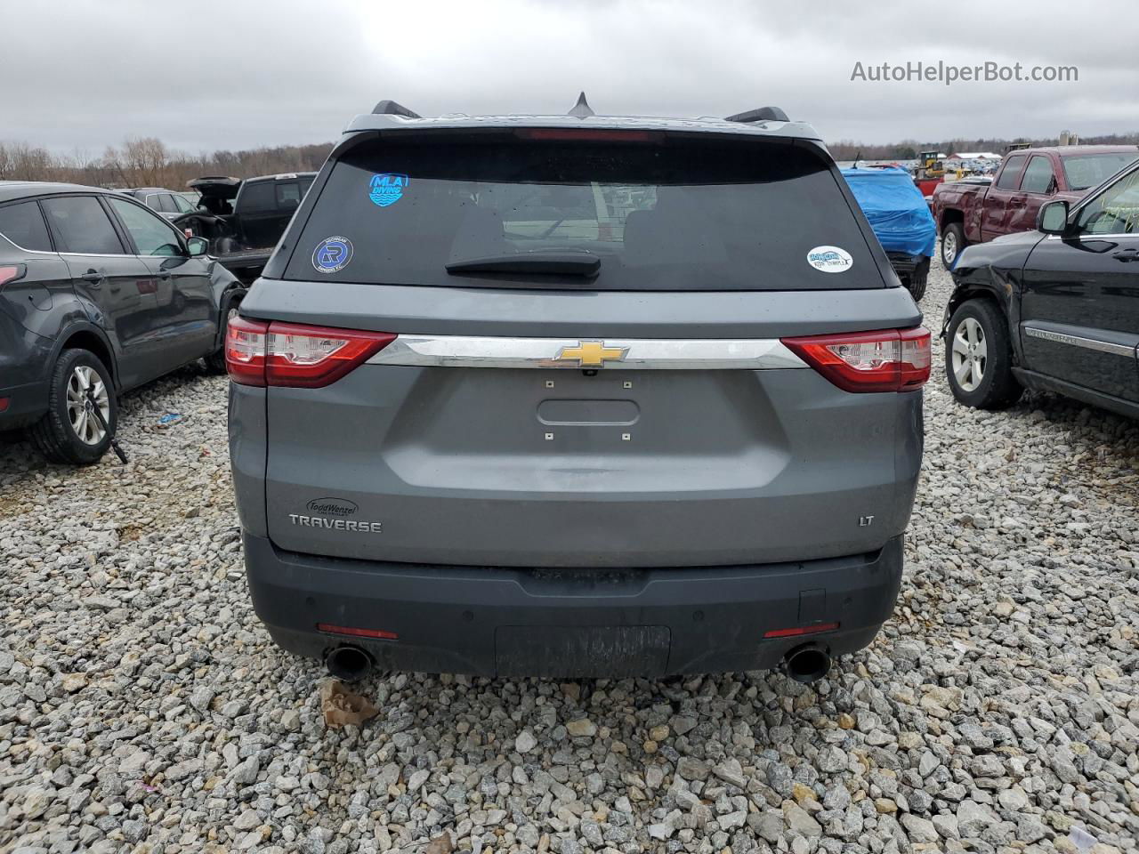 2020 Chevrolet Traverse Lt Угольный vin: 1GNERGKW4LJ228174