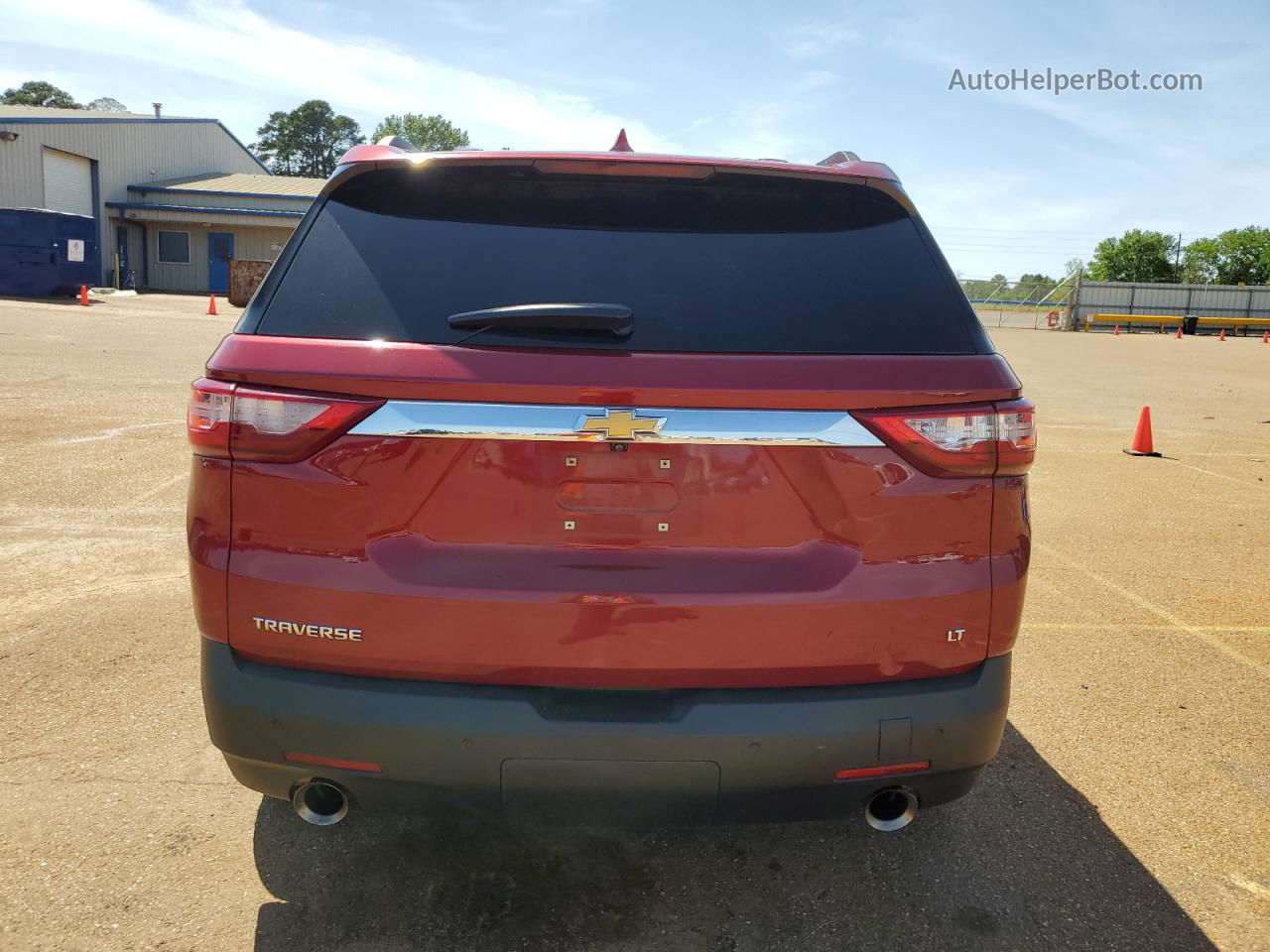 2020 Chevrolet Traverse Lt Красный vin: 1GNERGKW4LJ327366