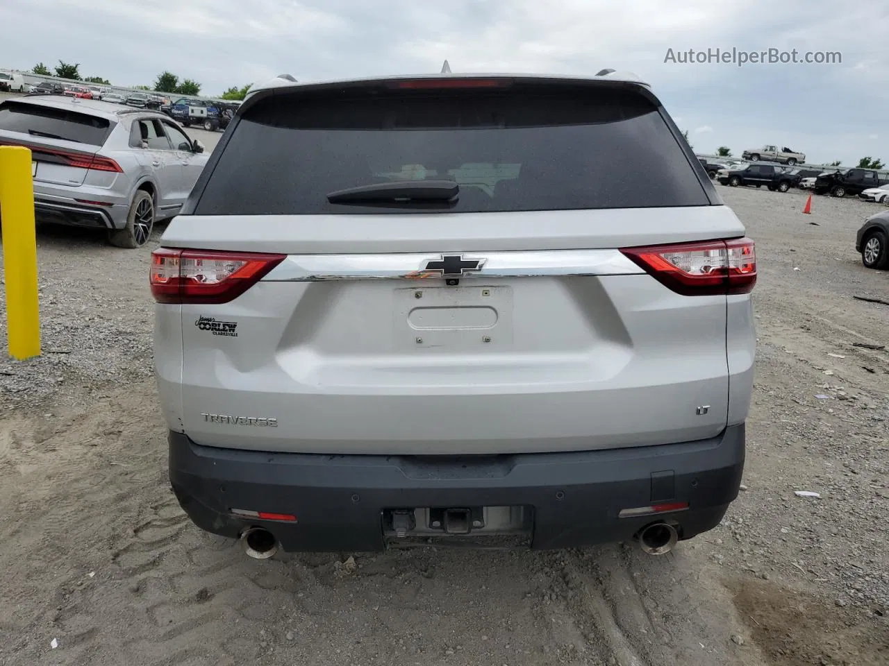 2020 Chevrolet Traverse Lt Silver vin: 1GNERGKW5LJ137222