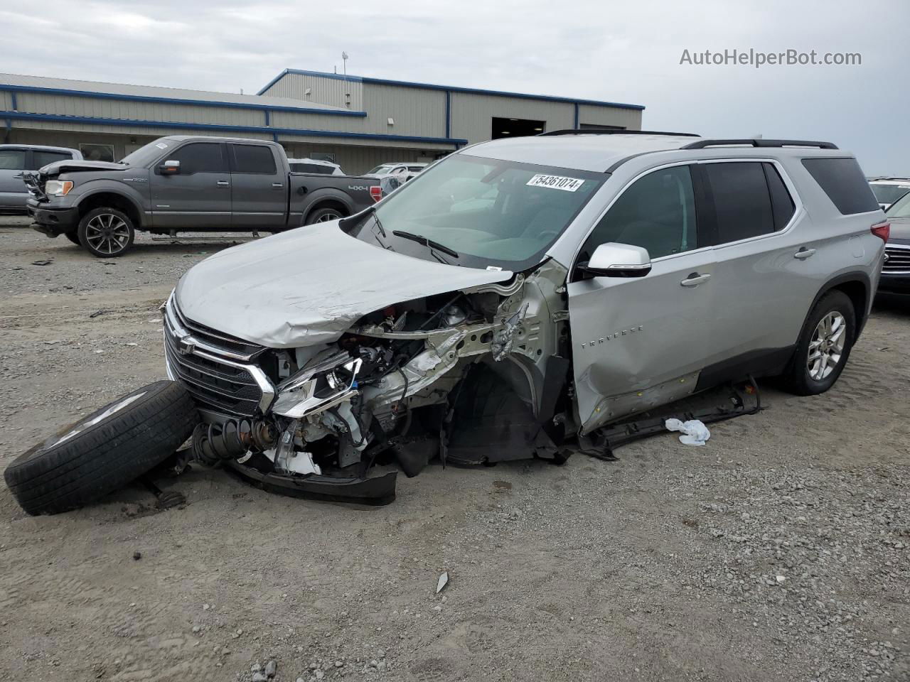 2020 Chevrolet Traverse Lt Silver vin: 1GNERGKW5LJ137222