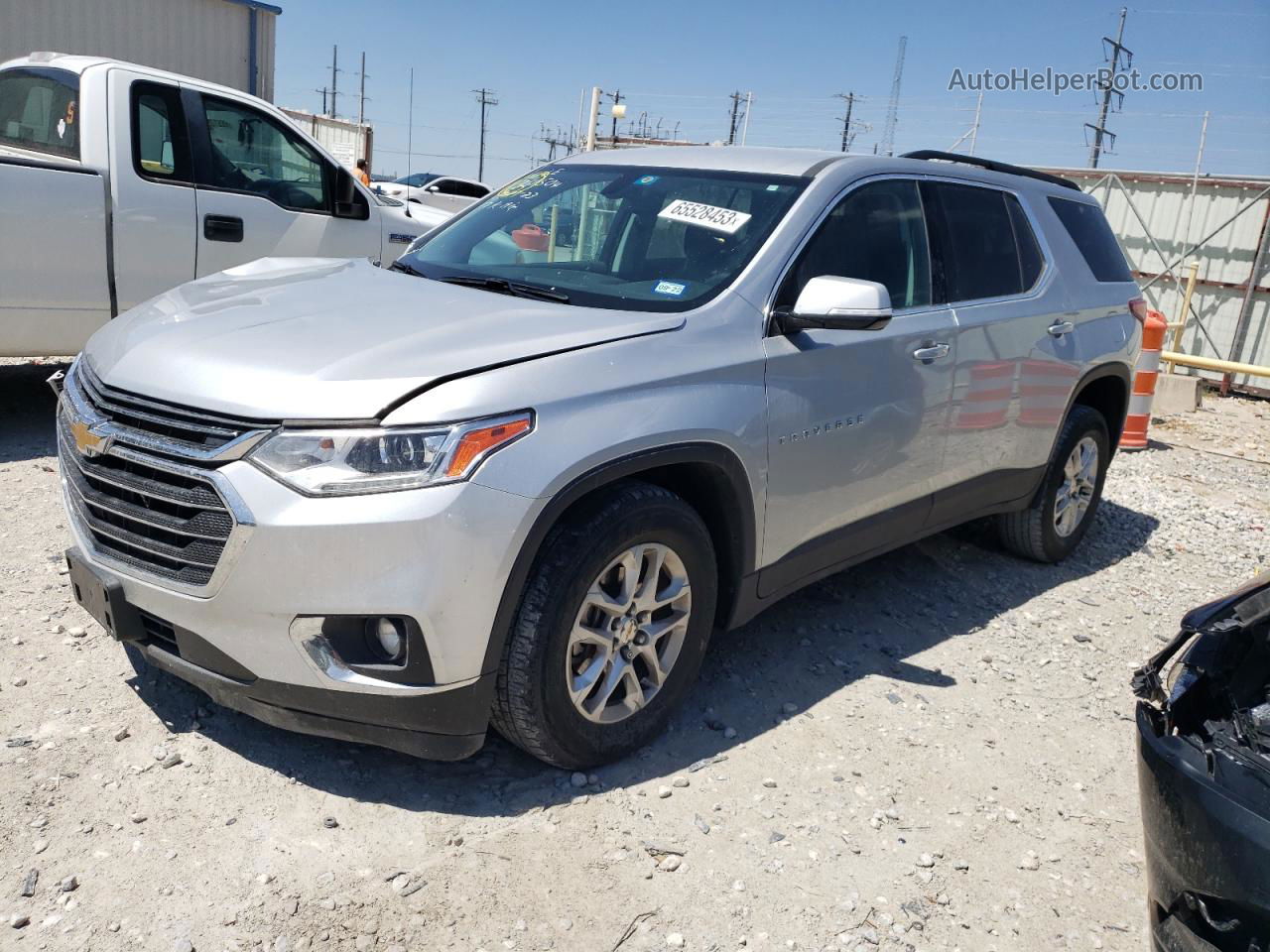 2020 Chevrolet Traverse Lt Серебряный vin: 1GNERGKW5LJ142291