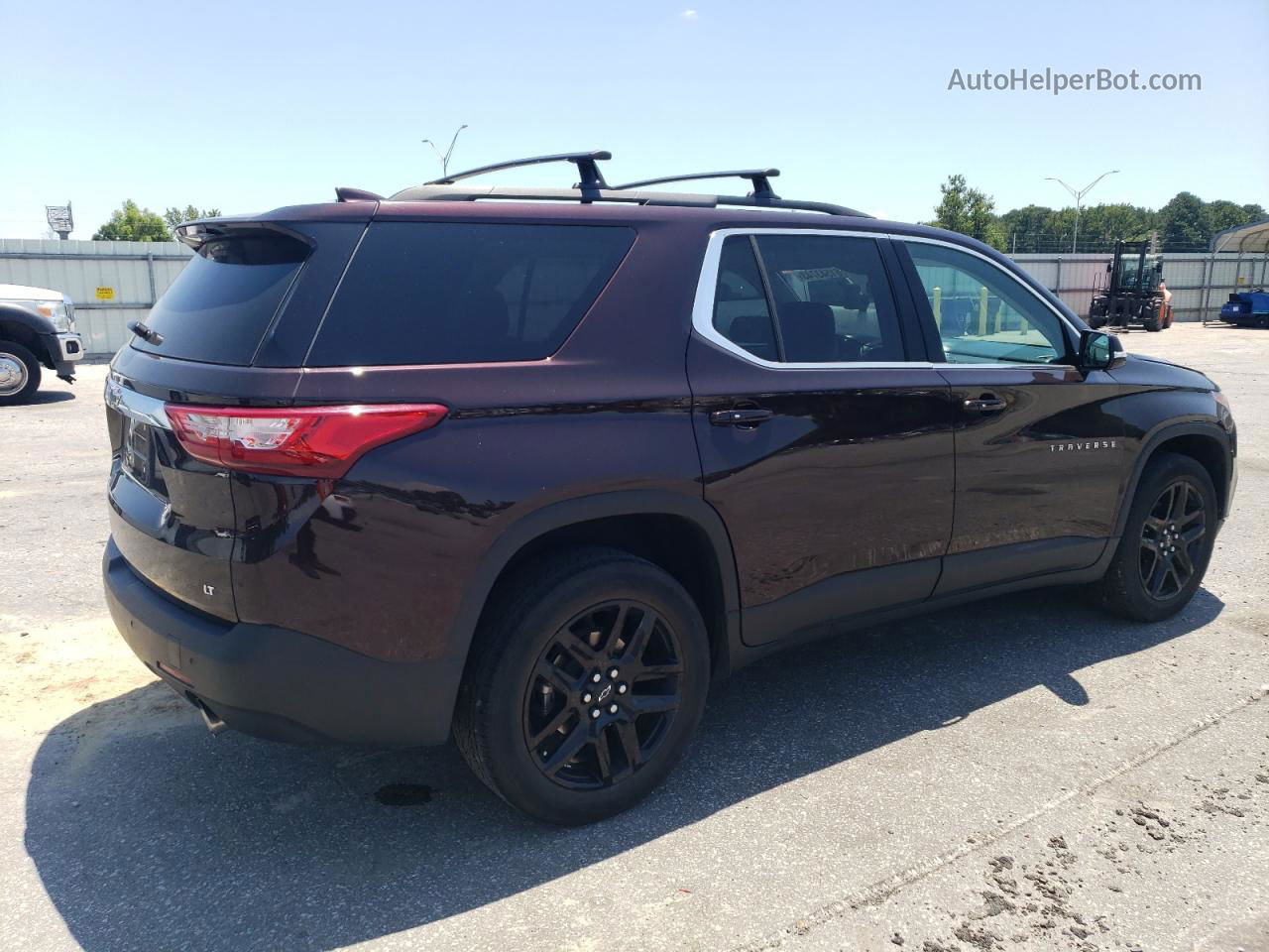 2020 Chevrolet Traverse Lt Purple vin: 1GNERGKW6LJ119988